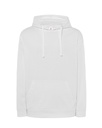 Bluza Z Kapturem Bawelniana Poliestrowa JHK420N - White