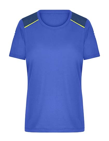 Koszulka Damska Sportowa Odblaskowa JN1383 - Peacock Blue