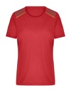 Koszulka Damska Sportowa Odblaskowa JN1383 - Spicy Orange
