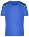 Koszulka Sportowa Meska Oddychajaca Szybkoschnaca JN1384 - Peacock Blue