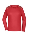 Koszulka Sportowa Dlugi Rekaw Oddychajaca JN1385 - Spicy Orange