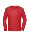 Koszulka Longsleeve Sportowa Odblaskowa JN1386 - Spicy Orange
