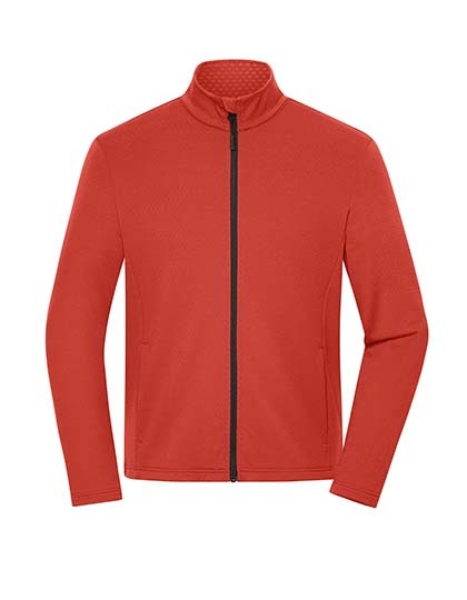 Kurtka Rozpinana Polarowa JN1388 - Spicy Orange