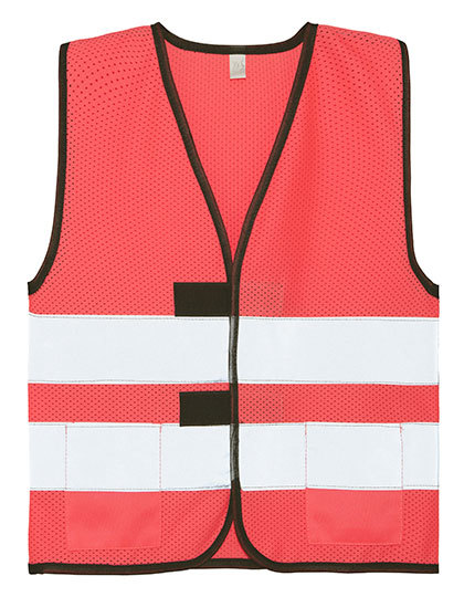 Kamizelka Ochronna Dziecięca Siatkowa Hi-Vis KX128K - Neon Pink