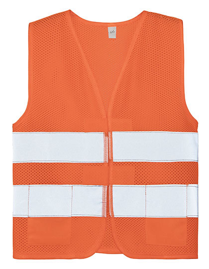 Kamizelka Ochronna Dziecięca Siatkowa Hi-Vis KX128K - Signal Orange
