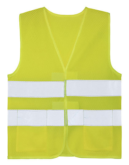 Kamizelka Ochronna Dziecięca Siatkowa Hi-Vis KX128K - Signal Yellow