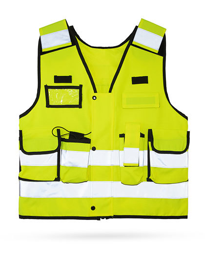 Kamizelka Taktyczna Odblaskowa Poliester KX162 - Signal Yellow