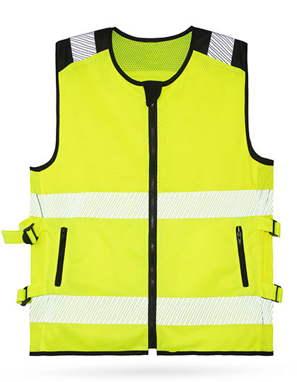 Kamizelka Motocyklowa Siatkowa Odblaskowa KX163 - Signal Yellow