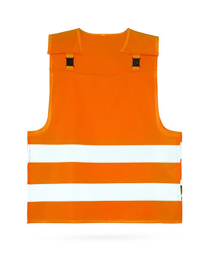 Ponczo Ochronne Dzieciece Odblaskowe Poliestrowe KX176 - Signal Orange