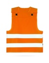 Ponczo Ochronne Dzieciece Odblaskowe Poliestrowe KX176 - Signal Orange