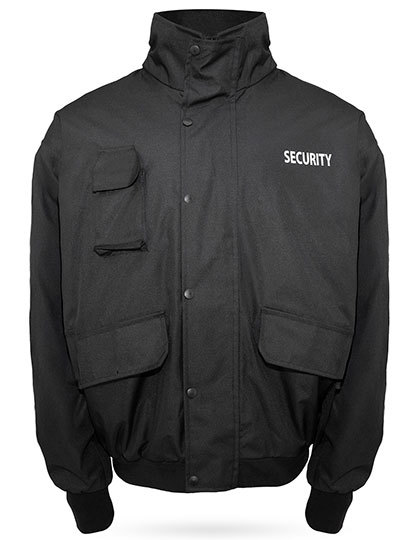Kurtka Pilotka Wodoodporna Wiatroszczelna KX183 - Black