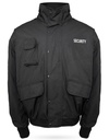 Kurtka Pilotka Wodoodporna Wiatroszczelna KX183 - Black