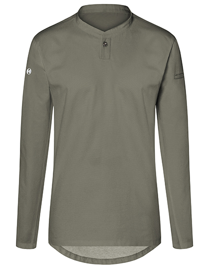 Koszulka Robocza Dopasowana Oddychająca Bawełna Poliester KY158 - Sage (ca. Pantone 416C)