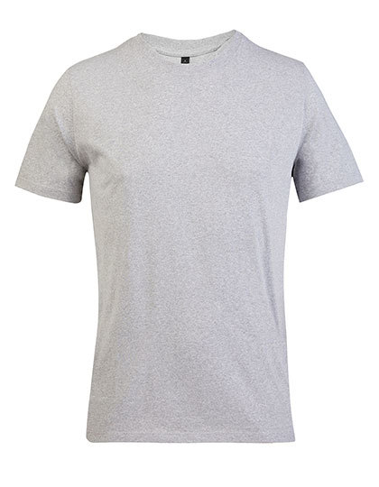 Koszulka Klasyczna Bawelna Poliester z Recyklingu L04461 - Recycled Grey Melange