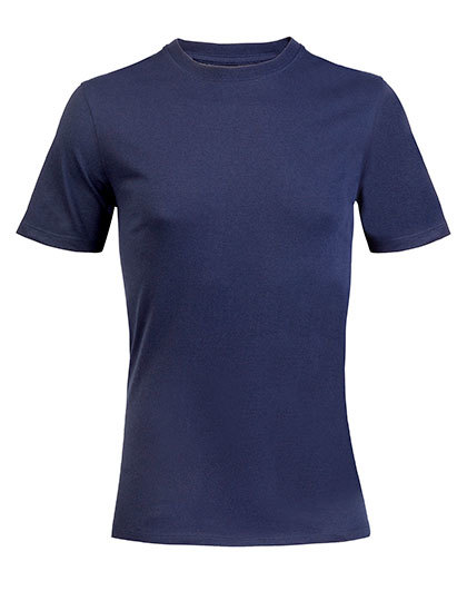 Koszulka Klasyczna Bawelna Poliester z Recyklingu L04461 - Recycled Navy