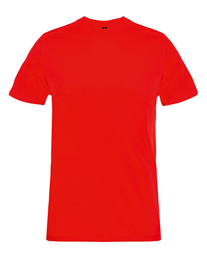 Koszulka Klasyczna Bawelna Poliester z Recyklingu L04461 - Recycled Red