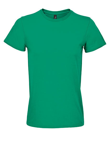 Koszulka Meska Nowoczesny Kroj Bawelniana L04728 - Green