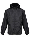 Kurtka Wodoodporna Wiatroszczelna Poliester L04758 - Black