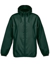 Kurtka Wodoodporna Wiatroszczelna Poliester L04758 - Forest Green