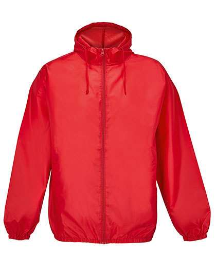 Kurtka Wodoodporna Wiatroszczelna Poliester L04758 - Red