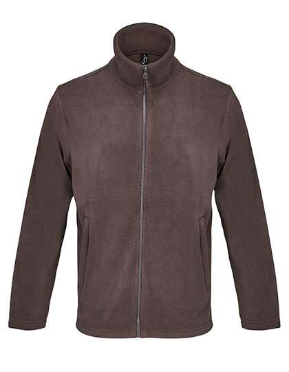Kurtka Polarowa Meska Mikropolar L04759 - Dark Chocolate