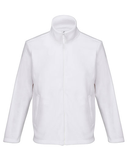 Kurtka polarowa z pełnym zamkiem - L04759 - White