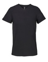 Koszulka Męska V-neck Bawełniana L04765 - Deep Black