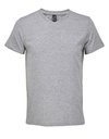 Koszulka Męska V-neck Bawełniana L04765 - Grey Melange