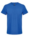 Koszulka Meska V-neck Bawelniana L04765 - Royal Blue 241