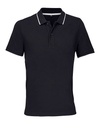 Koszulka Polo Meska Bawelniana L04769 - Black
