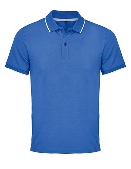 Koszulka Polo Meska Bawelniana L04769 - Royal Blue 241