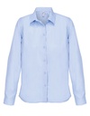 Koszula Dopasowana Popelinowa L04771 - Sky Blue