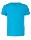 Koszulka sportowa dziecięca klasyczna poliester z recyklingu L04773 - Aqua