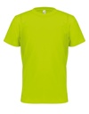 Koszulka sportowa dziecieca klasyczna poliester z recyklingu L04773 - Neon Yellow