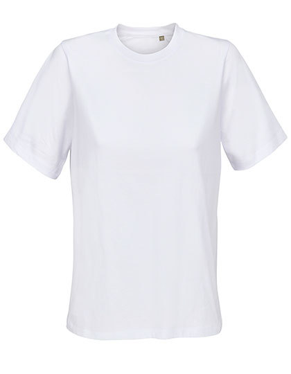 Koszulka bawełniana okrągły dekolt L04776 - Absolute White