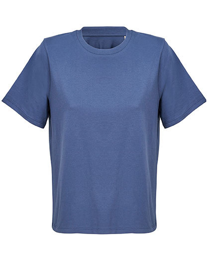 Koszulka Klasyczna Organiczna Bawelna L04776 - Denim