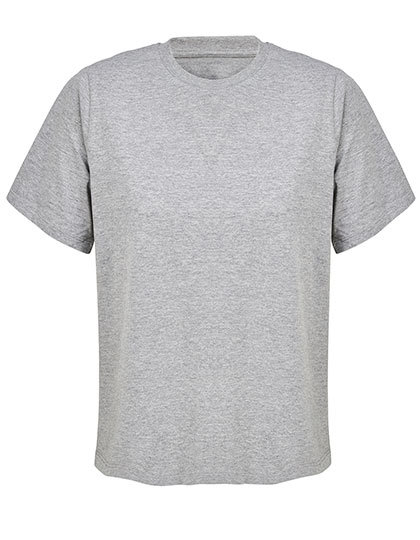 Koszulka Klasyczna Organiczna Bawelna L04776 - Grey Melange