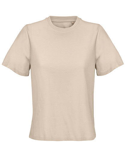 Koszulka Klasyczna Organiczna Bawelna L04776 - Linen