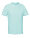 Koszulka Meska Raglanowa Oddychajaca L04787 - Arctic Blue