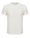 Koszulka Meska Raglanowa Oddychajaca L04787 - Off White