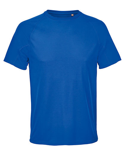 Koszulka Meska Raglanowa Oddychajaca L04787 - Royal Blue 241