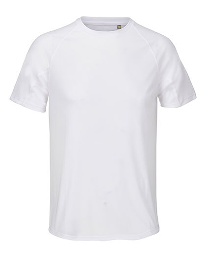 Koszulka Meska Raglanowa Oddychajaca L04787 - White