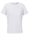 Koszulka Raglan Dopasowana Oddychajaca L04788 - White