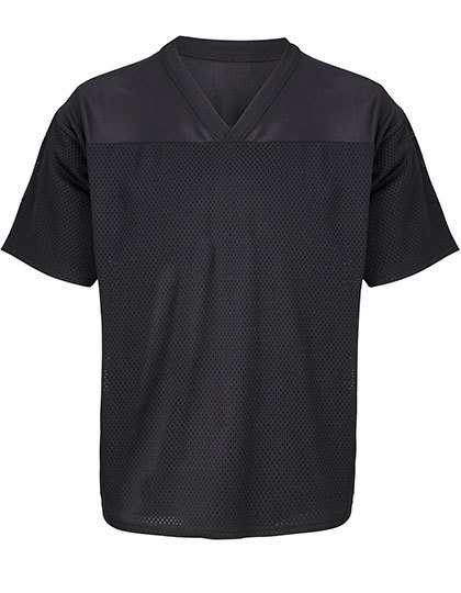 Koszulka Oversize Siatka Poliestrowa Sportowa L04812 - Black
