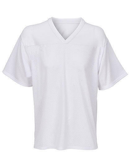 Koszulka Oversize Siatka Poliestrowa Sportowa L04812 - White