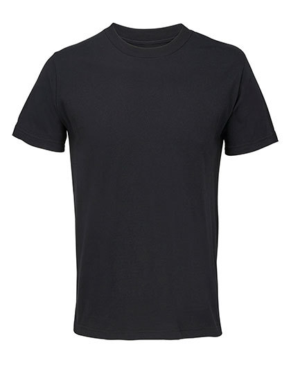 Koszulka Klasyczna Bawełniana Vintage L04813 - Deep Black