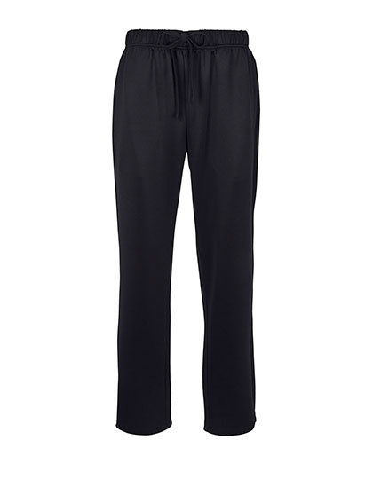 Spodnie Luzne Proste Nogawki Poliester Recyklingowy L04817 - Black