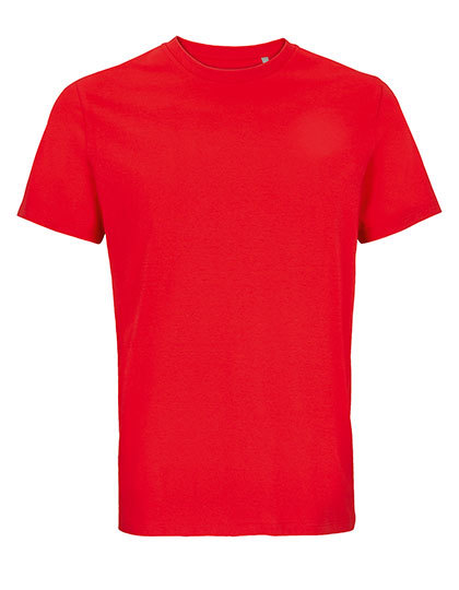 Koszulka Klasyczna Bawelna Poliester L04859 - Bright Red