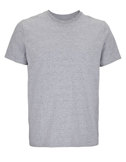 Koszulka Klasyczna Bawelna Poliester L04859 - Grey Melange