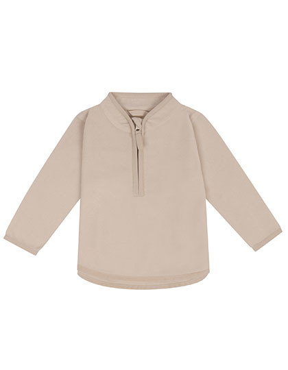Bluza Unisex Mikropolar z Krótkim Zamkiem LW031 - Light Stone